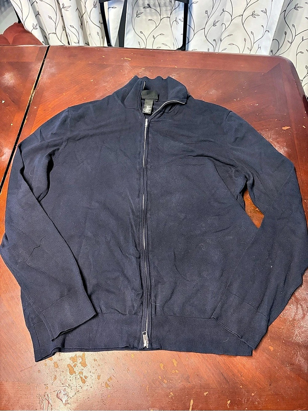 H&M Medium Slim Fit Zip-through Cardigan Men's Medium